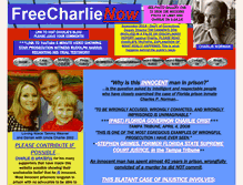 Tablet Screenshot of freecharlienow.com